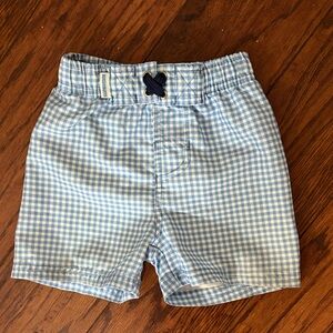 Blue Gingham Bathingsuit